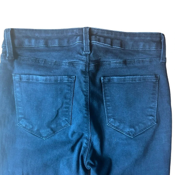 L’agence Slim Jeans Faded Black with Distressed Knees Women’s Size 27 - Picture 11 of 11